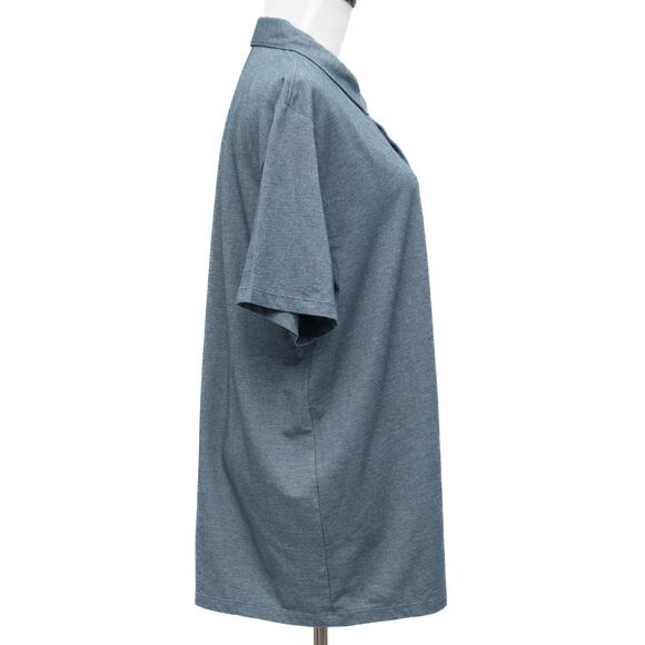 Zachary Prell Short Sleeve Golf Polo In Grey Size Large - Picture 4 of 9